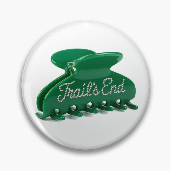Item preview, Trail's End Green Claw Clip designed and sold by TaskMe.