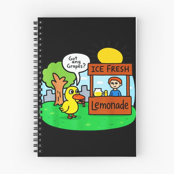 Item preview, Got Any Grapes? Duck Song Meme Lemonade Stand designed and sold by SanTiOmal.
