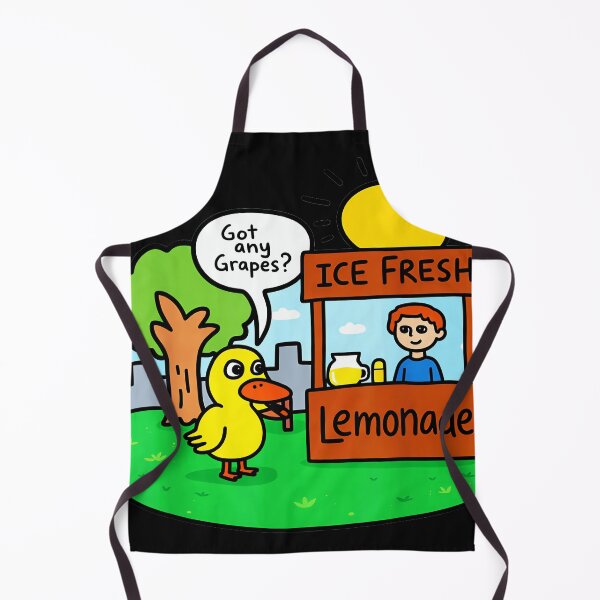 Item preview, Got Any Grapes? Duck Song Meme Lemonade Stand designed and sold by SanTiOmal.
