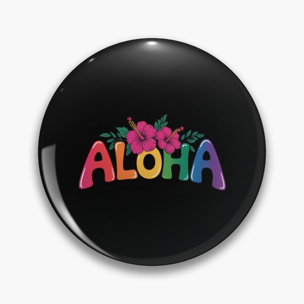 Item preview, Aloha LGBT Gay Pride Day Rainbow Flag State Flower designed and sold by TrinaEspinoza.