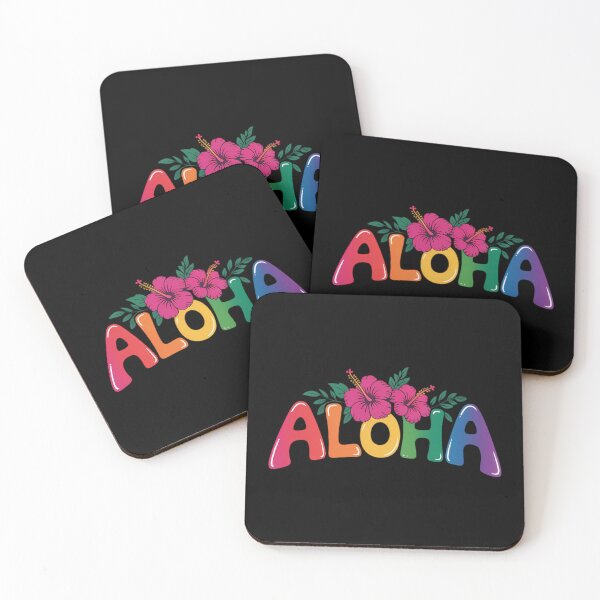 Item preview, Aloha LGBT Gay Pride Day Rainbow Flag State Flower designed and sold by TrinaEspinoza.