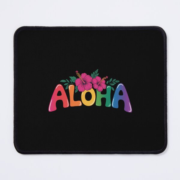 Item preview, Aloha LGBT Gay Pride Day Rainbow Flag State Flower designed and sold by TrinaEspinoza.