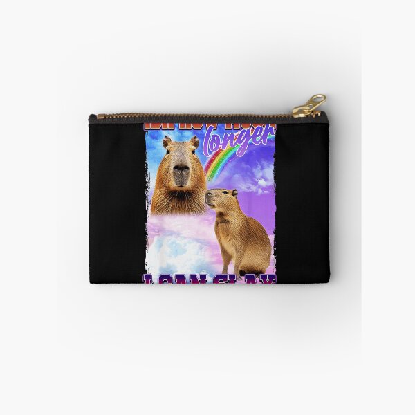 Item preview, Idk How Much Longer I Can Slay Capybara Meme Funny Quote designed and sold by SanTiOmal.