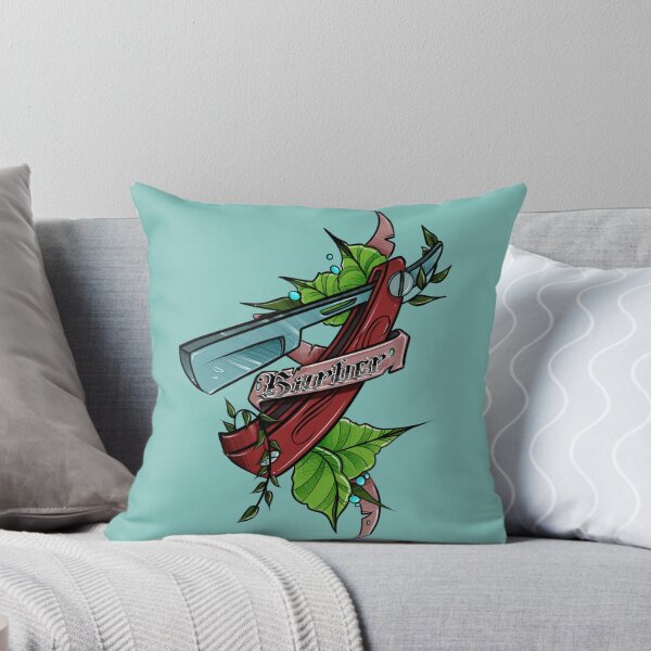 Item preview, Traditional Barber Life Straight Razor Tattoo Art designed and sold by Tonik-VII.