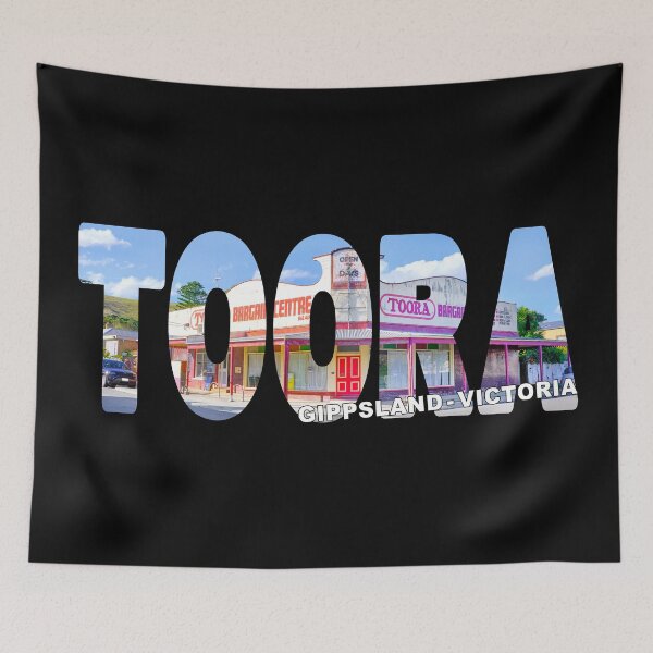 Item preview, TOORA Gippsland Victoria - Main Street Historic Buildings Bargain Store designed and sold by Adam Gormley.