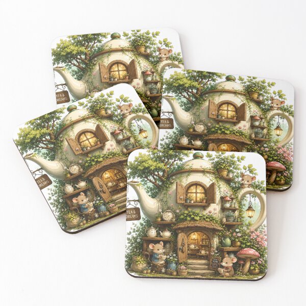 Item preview, Tea & Dreams Cottage designed and sold by funny things random.