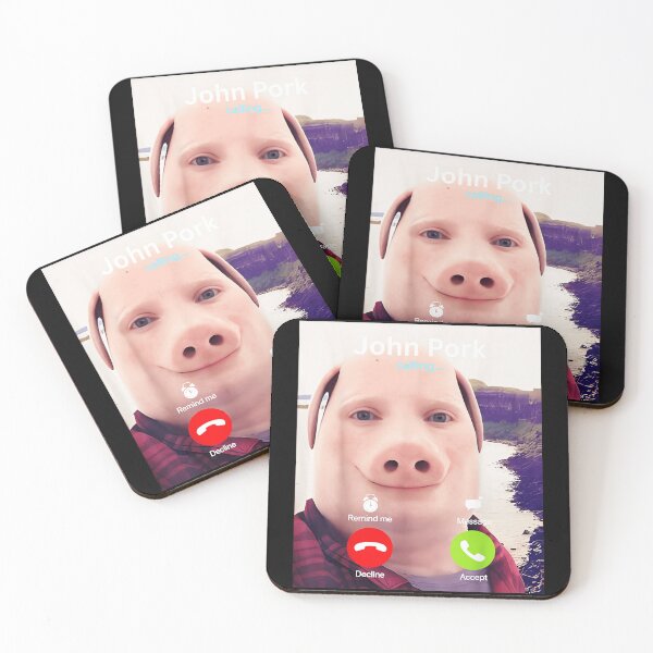 Item preview, John Pork Calling Meme Internet Humor Viral designed and sold by SanTiOmal.