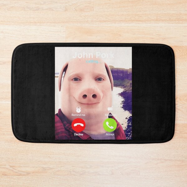 Item preview, John Pork Calling Meme Internet Humor Viral designed and sold by SanTiOmal.
