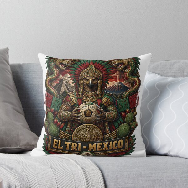 Item preview, Mexico Soccer Aztec - El Tri Vintage Aztec  Warrior Football Fan T-Shirt designed and sold by 18-30.