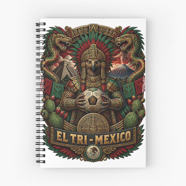 Item preview, Mexico Soccer Aztec - El Tri Vintage Aztec  Warrior Football Fan T-Shirt designed and sold by 18-30.