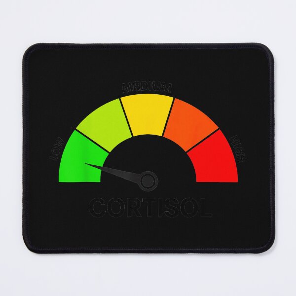 Item preview, Low Medium High Cortisol Stress Hormone Wellness Awareness designed and sold by SanTiOmal.