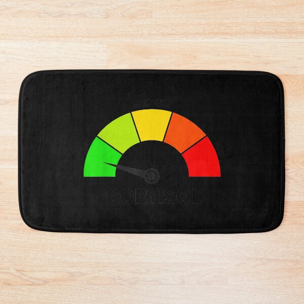 Item preview, Low Medium High Cortisol Stress Hormone Wellness Awareness designed and sold by SanTiOmal.