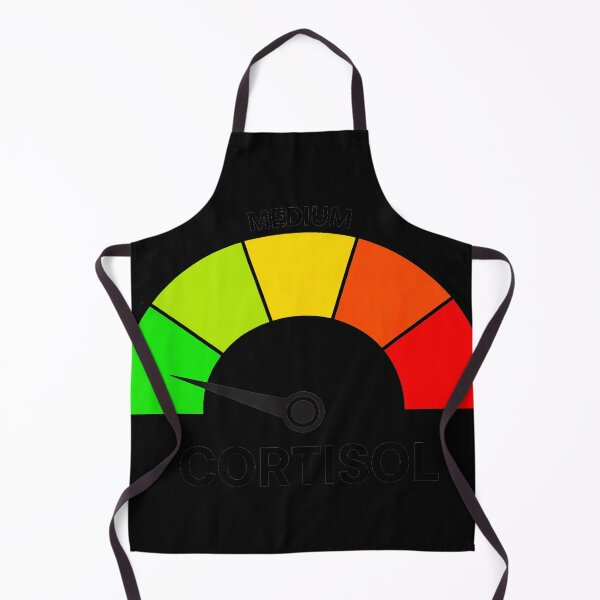 Item preview, Low Medium High Cortisol Stress Hormone Wellness Awareness designed and sold by SanTiOmal.