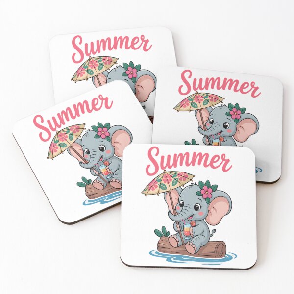 Item preview, Summer Elephant River Relax designed and sold by LelandBrStore.