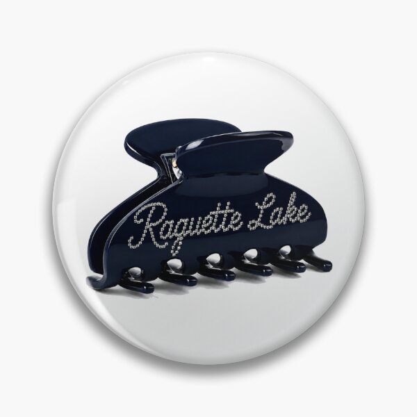 Item preview, RAQUETTE LAKE Blue Claw Clip designed and sold by TaskMe.