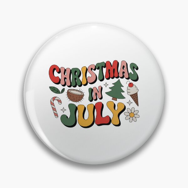 Item preview, Christmas in July Groovy Xmas Summer designed and sold by TrinaEspinoza.