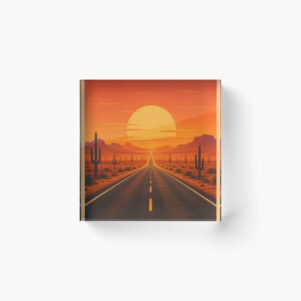 Item preview, Endless Horizons – Desert Highway Dreams designed and sold by johndesignwaves.