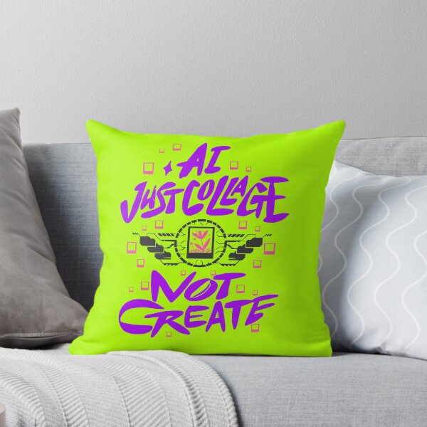 Item preview, AI Just Collage not create - Lettering art designed and sold by Chrisnug24.