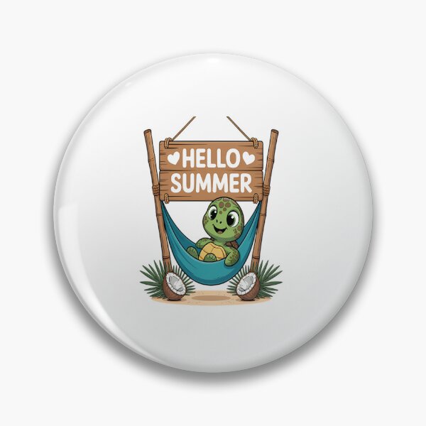 Item preview, Hello Summer Turtle Hammock designed and sold by LelandBrStore.