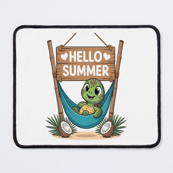 Item preview, Hello Summer Turtle Hammock designed and sold by LelandBrStore.