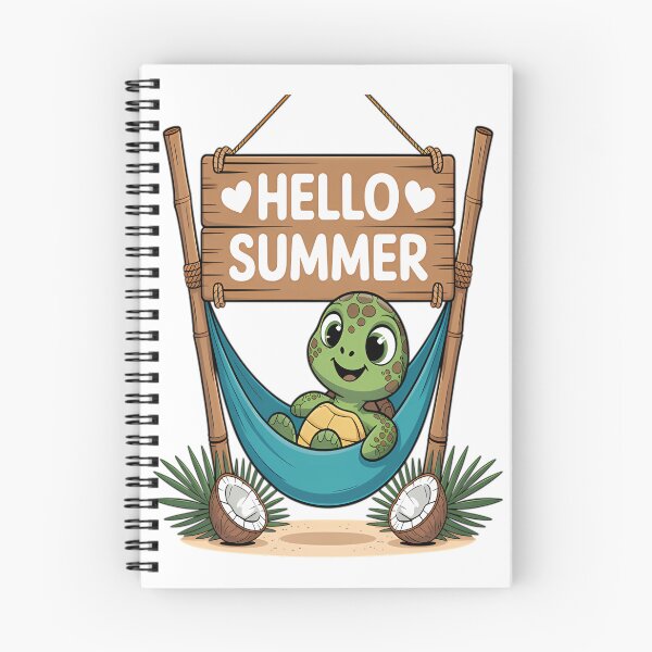Item preview, Hello Summer Turtle Hammock designed and sold by LelandBrStore.