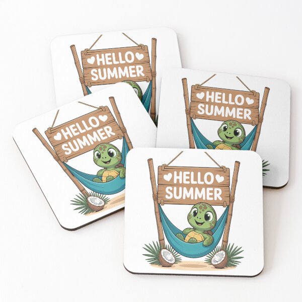 Item preview, Hello Summer Turtle Hammock designed and sold by LelandBrStore.