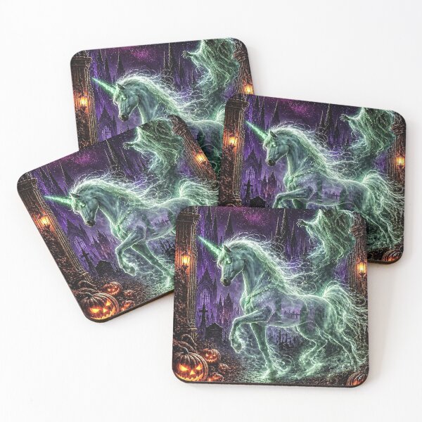 Item preview, The Unicorns of Halloween  designed and sold by Ediblelove.