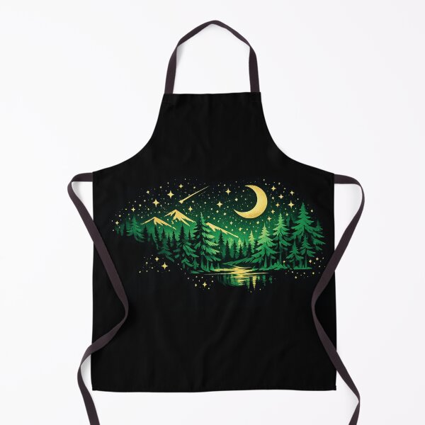 Item preview, Guardian Forest Bear Cosmic Double Exposure Art designed and sold by tineldesign.