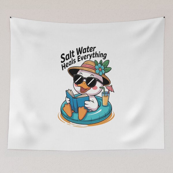 Item preview, Safe Waterfowl Reading Pool designed and sold by LelandBrStore.