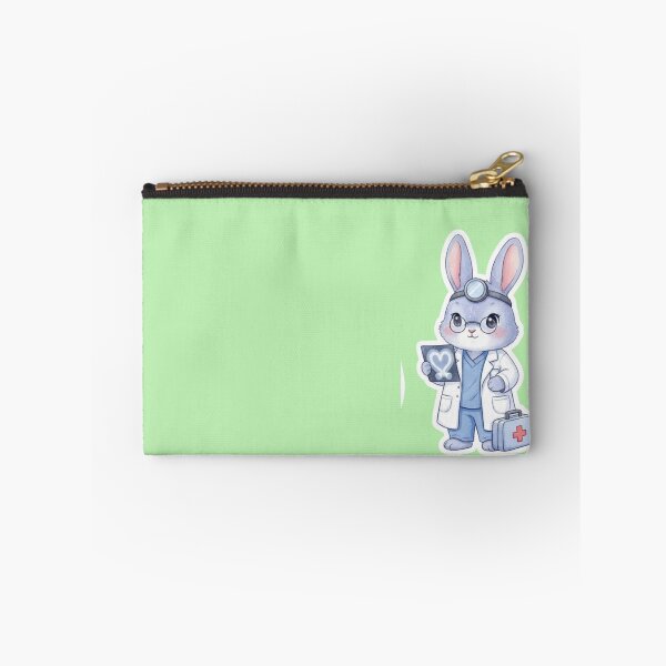 Item preview, Cute Bunny Doctor Watercolor Print designed and sold by med-lavender-ee.