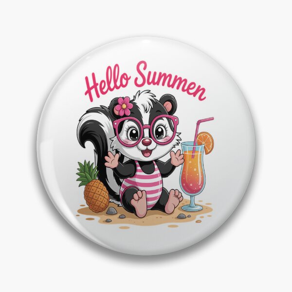 Item preview, Hello Summer Skunk Splash designed and sold by LelandBrStore.