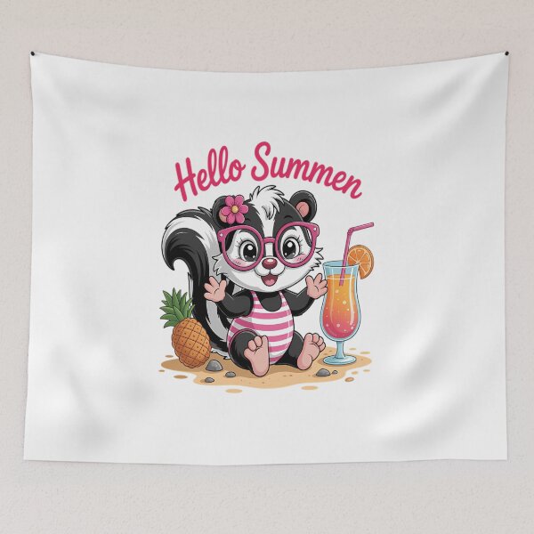 Item preview, Hello Summer Skunk Splash designed and sold by LelandBrStore.