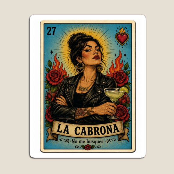 Item preview, La Cabrona Loteria designed and sold by Teufelskatze7.