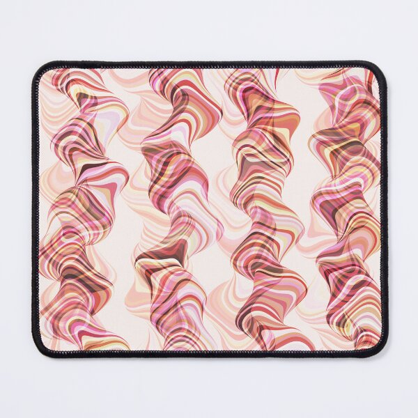 Item preview, Abstract Smoke Tunnels Print - Crazy Smoky Monochrome Flow Art designed and sold by K Design Store.