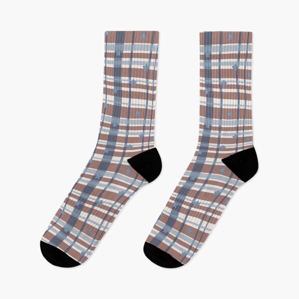 Item preview, Americana Heirloom Plaid and Stars designed and sold by FeeArtDesign.