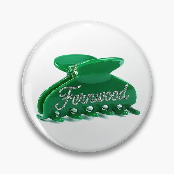 Item preview, FERNWOOD Green Claw Clip designed and sold by TaskMe.