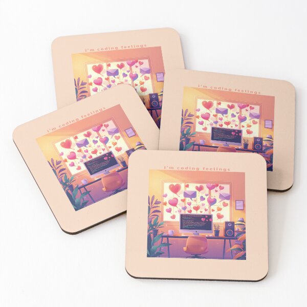 Item preview, I’m Coding Feelings designed and sold by TeeHee Puns.