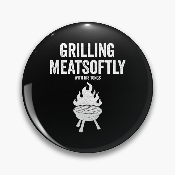 Item preview, Grilling Meat Softly With His Tongs - Funny Grill BBQ Master designed and sold by hastameriny.
