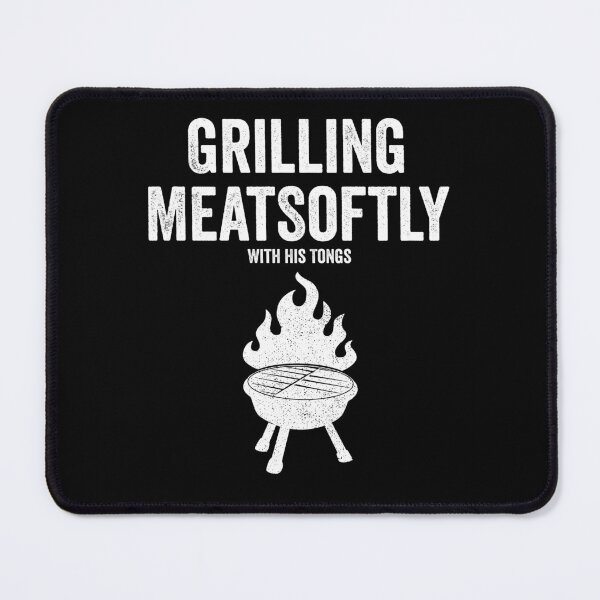 Item preview, Grilling Meat Softly With His Tongs - Funny Grill BBQ Master designed and sold by hastameriny.