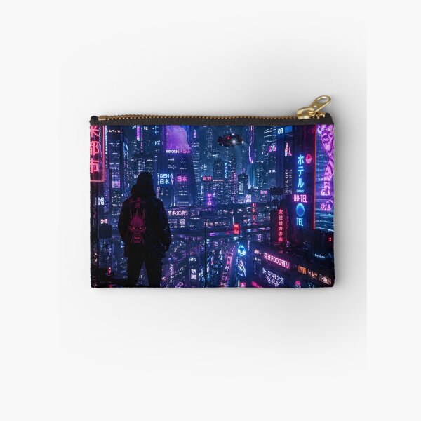 Artikelvorschau, Cyberpunk-Stadtlandschaft entworfen und verkauft von johndesignwaves.