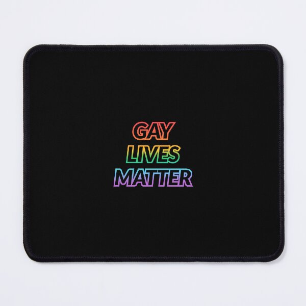 Item preview, GAY LIVES MATTER designed and sold by Inspirationmotivation.