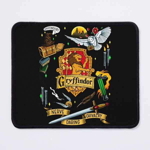 Item preview, Gryffindor Logo Hogwarts , Anatomy of Gryffindor, Hogwarts Wizard, Universal Studio, Wizard School designed and sold by linia-by-cinta.
