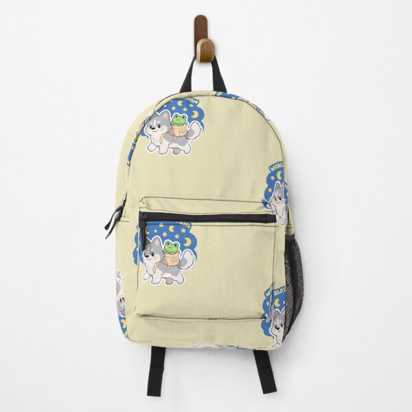 Item preview, Cute Chibi Husky and Frog World's Best Mom Sticker designed and sold by carestazafeli.