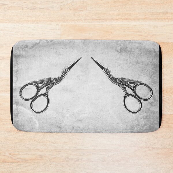 Item preview, Antique Stork Embroidery Scissors Victorian Craft Art designed and sold by Ghoul Enterprises.