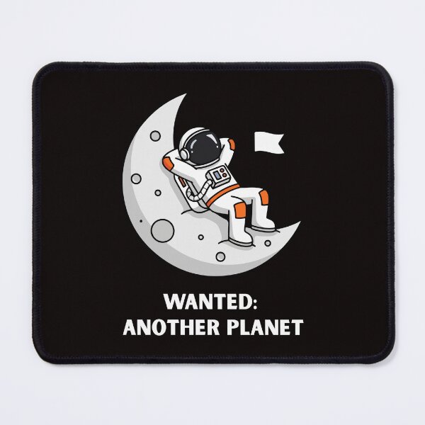 Item preview, Astronaut Chilling on Crescent Moon – Dreamy Space Aesthetic designed and sold by ContigoART.