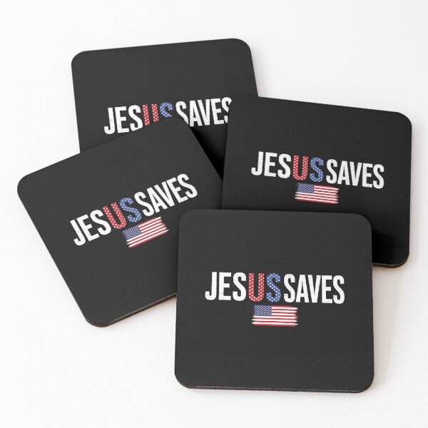 Item preview, Jesus Saves, Christian 4th of July, Patriotic Faith, USA Flag Christian Sublimation, Religious America designed and sold by linia-by-cinta.