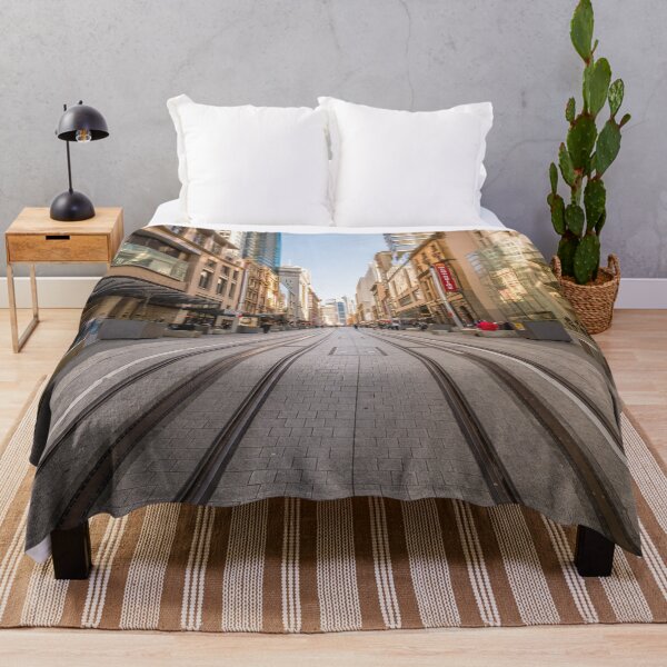Item preview, Empty George Street, Sydney | Deserted CBD, NSW, Australia - Minimalist Architecture Art designed and sold by Ross.A.Campbell.