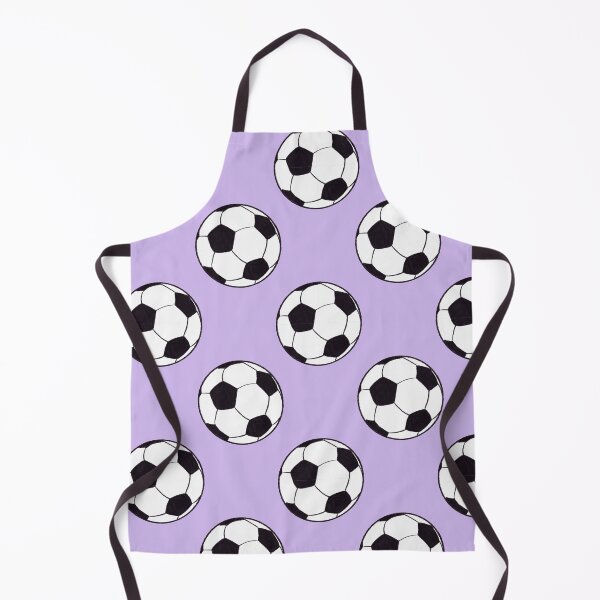 Item preview, Simple Brushwork Soccer Ball (Purple Background) designed and sold by KharaFox Design.