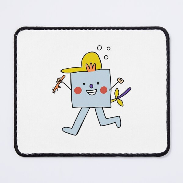Item preview, ORI Blue-Boy: The Square Sprinter "Running away from adulthood like..." designed and sold by ORI-ginal Weirdos: The Weirdly Wonderful Crew.