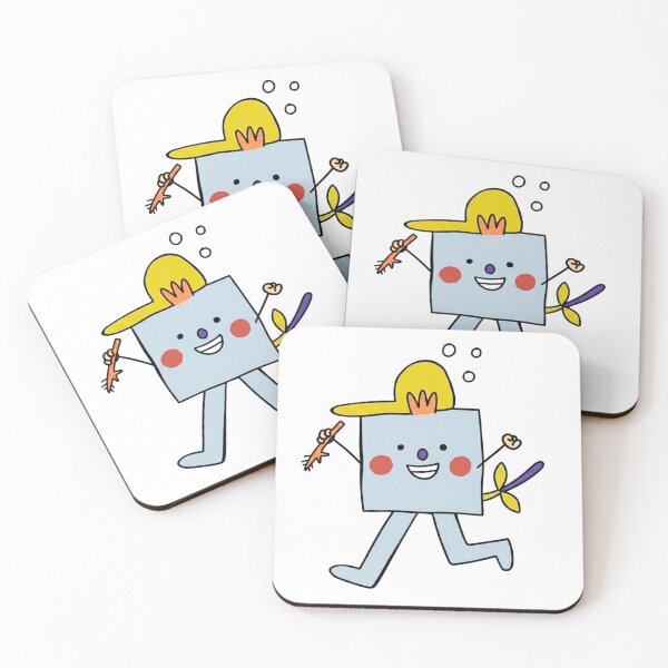 Item preview, ORI Blue-Boy: The Square Sprinter "Running away from adulthood like..." designed and sold by ORI-ginal Weirdos: The Weirdly Wonderful Crew.